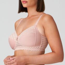Preview: PrimaDonna Twist East End wireless bra C-F cup, color powder rose