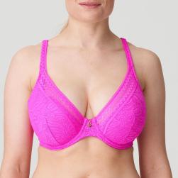 PrimaDonna Twist Palermo halb unterlegter BH tief dekolletiert Cup C-G, Farbe cactus flower
