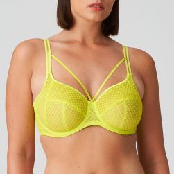 PrimaDonna Twist Glass Beach full cup wire bra C-H cup, color suncoast