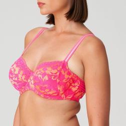 Preview: PrimaDonna Twist Verao full cup wire bra C-H cup, color l.a. pink
