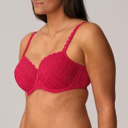 Preview: PrimaDonna Twist Los Ayala full cup wire bra C-H cup, color sangria
