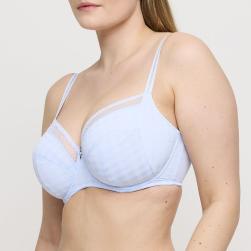Preview: PrimaDonna Twist Chikone full cup wire bra C-H cup, color heaven blue