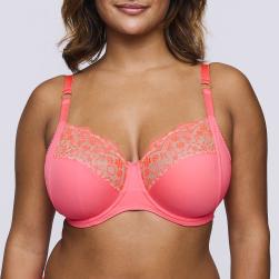 PrimaDonna Twist Angelou full cup wire bra C-H cup, color juicy melon