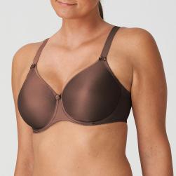 Preview: PrimaDonna Satin full cup wire bra D-H cup, color ebony