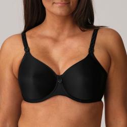 PrimaDonna Satin seamless wire bra C-E cup, color black