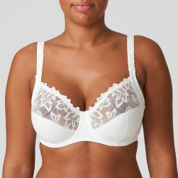 PrimaDonna Deauville full cup wire bra B-E cup, color natural