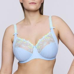 PrimaDonna Deauville full cup wire bra F-H cup, color milky blue