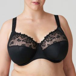 PrimaDonna Deauville full cup wire bra I-K cup, color black