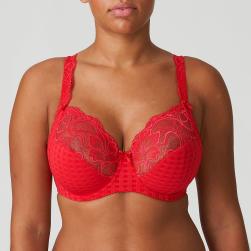 PrimaDonna Madison wire bra, color scarlet