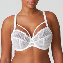 PrimaDonna Sophora full cup wire bra F-H cup, color white