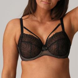 PrimaDonna Sophora full cup wire bra F-H cup, color black