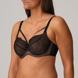 Preview: PrimaDonna Sophora tulip seam balcony C-D cup, color black