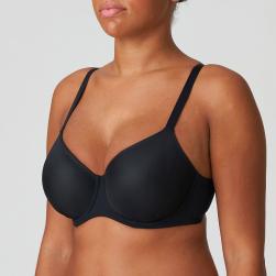 Preview: PrimaDonna Figuras full cup wire bra seamless C-G cup, color charcoal