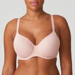 PrimaDonna Figuras full cup wire bra seamless C-G cup, color powder rose