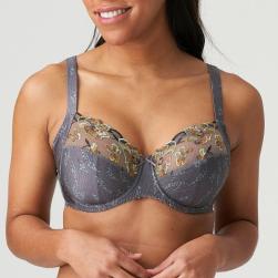 PrimaDonna Sevas full cup wire bra B-I cup, color kitten grey