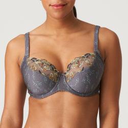 PrimaDonna Sevas Außenträger Bügel BH Tulpenschnitt Cup C-G, Farbe kitten grey
