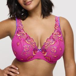 PrimaDonna Devdaha halb unterlegter Bügel BH tief dekolletiert Cup C-G, Farbe very berry
