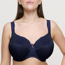 PrimaDonna Salerno full cup wire bra I-M cup, color midnight blue