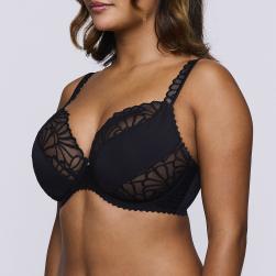 Preview: PrimaDonna Gallipoli plunge bra C-G cup, color black