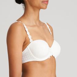 Preview: Marie Jo Avero padded bra - strapless B-E cup, color natural