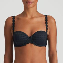 Marie Jo Avero padded bra - strapless B-E cup, color black