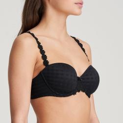 Preview: Marie Jo Avero padded bra - strapless B-E cup, color black