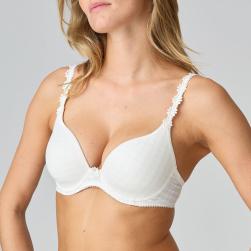 Preview: Marie Jo Avero padded wire bra heart shape A-E cup, color natural