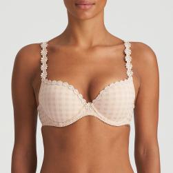Marie Jo Avero push up wire bra A-D cup, color caffe latte