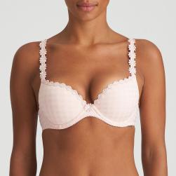 Marie Jo Avero push up wire bra A-D cup, color pearly pink