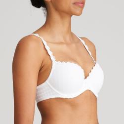 Preview: Marie Jo Avero push up wire bra A-D cup, color white
