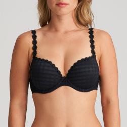 Marie Jo Avero push up wire bra A-D cup, color black