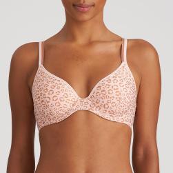 Marie Jo Benicio padded triangle bra A-E cup, color pearly pink