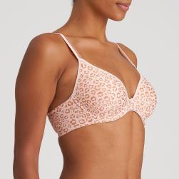 Preview: Marie Jo Benicio padded triangle bra A-E cup, color pearly pink