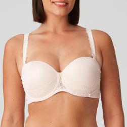 PrimaDonna Twist I Do padded bra - strapless E-G cup, color silky tan