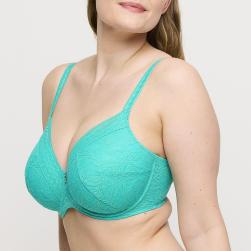 Preview: PrimaDonna Twist Palermo padded bra - heart shape C-H cup, color sunny teal