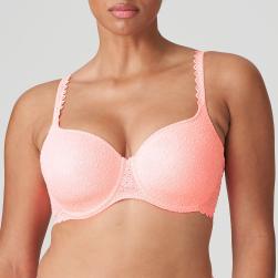 PrimaDonna Twist Sunset Hotel padded bra - heart shape C-H cup, color pink parfait