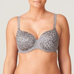 PrimaDonna Twist Cobble Hill Bügel BH unterlegt Herzform Cup C-H, Farbe fifties grey