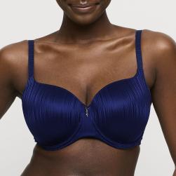 PrimaDonna Twist Knokke padded bra - heart shape C-H cup, color sapphire blue