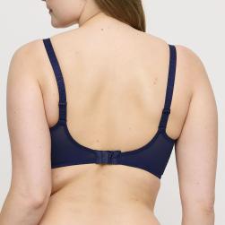 Preview: PrimaDonna Twist Knokke padded balcony wire bra B-H cup, color sapphire blue