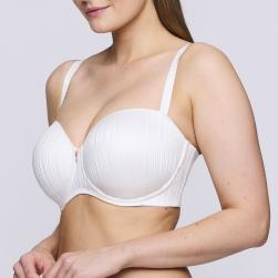 Preview: PrimaDonna Twist Knokke padded bra - strapless C-G cup, color natural