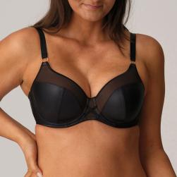 PrimaDonna Twist Zipolite padded bra - heart shape C-G cup, color black