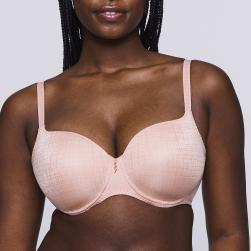 PrimaDonna Twist Vennera padded bra - heart shape C-H cup, color dusty pink