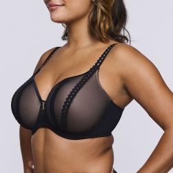 Preview: PrimaDonna Twist Vivgirl padded bra - heart shape C-H cup, color black
