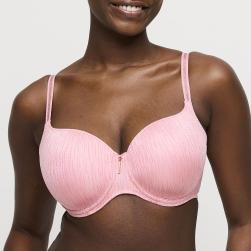 PrimaDonna Twist Badala padded bra - heart shape C-H cup, color venetian pink