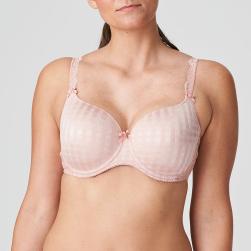 PrimaDonna Madison Bügel BH unterlegt Herzform Cup E-G, Farbe powder rose