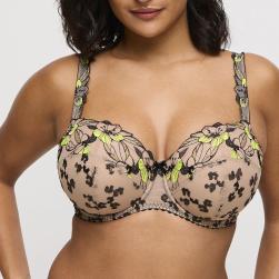 PrimaDonna Manali unterlegter Bügel BH Balconette Cup B-G, Farbe wild bloom
