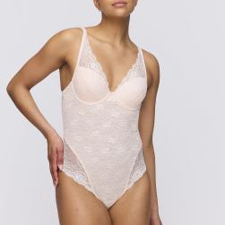 Marie Jo Cyrile padded plunge body B-E cup, color crystal pink