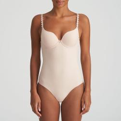 Marie Jo Tom body with fiberfilled Cups, color caffe latte