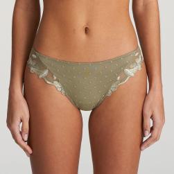 Marie Jo Agnes rio briefs, color golden olive