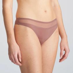 Preview: Marie Jo Louie thong, color satin taupe